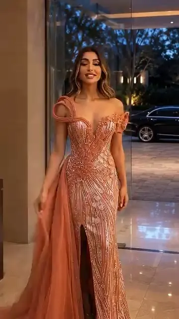 Niva Couture evening gown fashion film ad, first frame